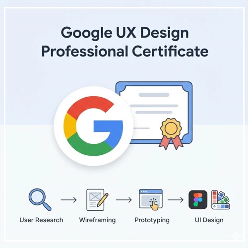 Best User Interface Course :- Google UX Design Professional Certificate