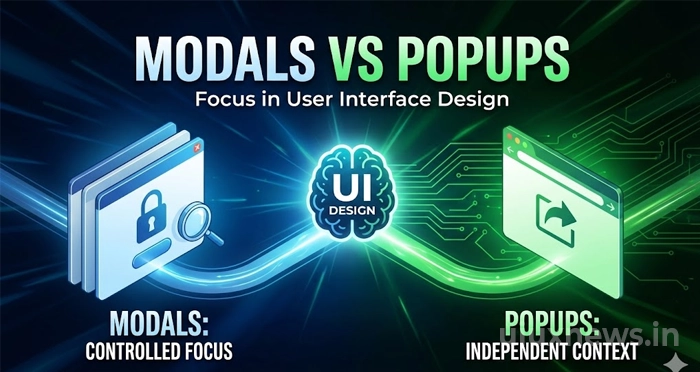 Modals vs Popups The Definitive Guide to UX Focus & Accessibility