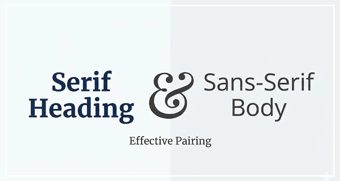 effective typography font pairing strategy